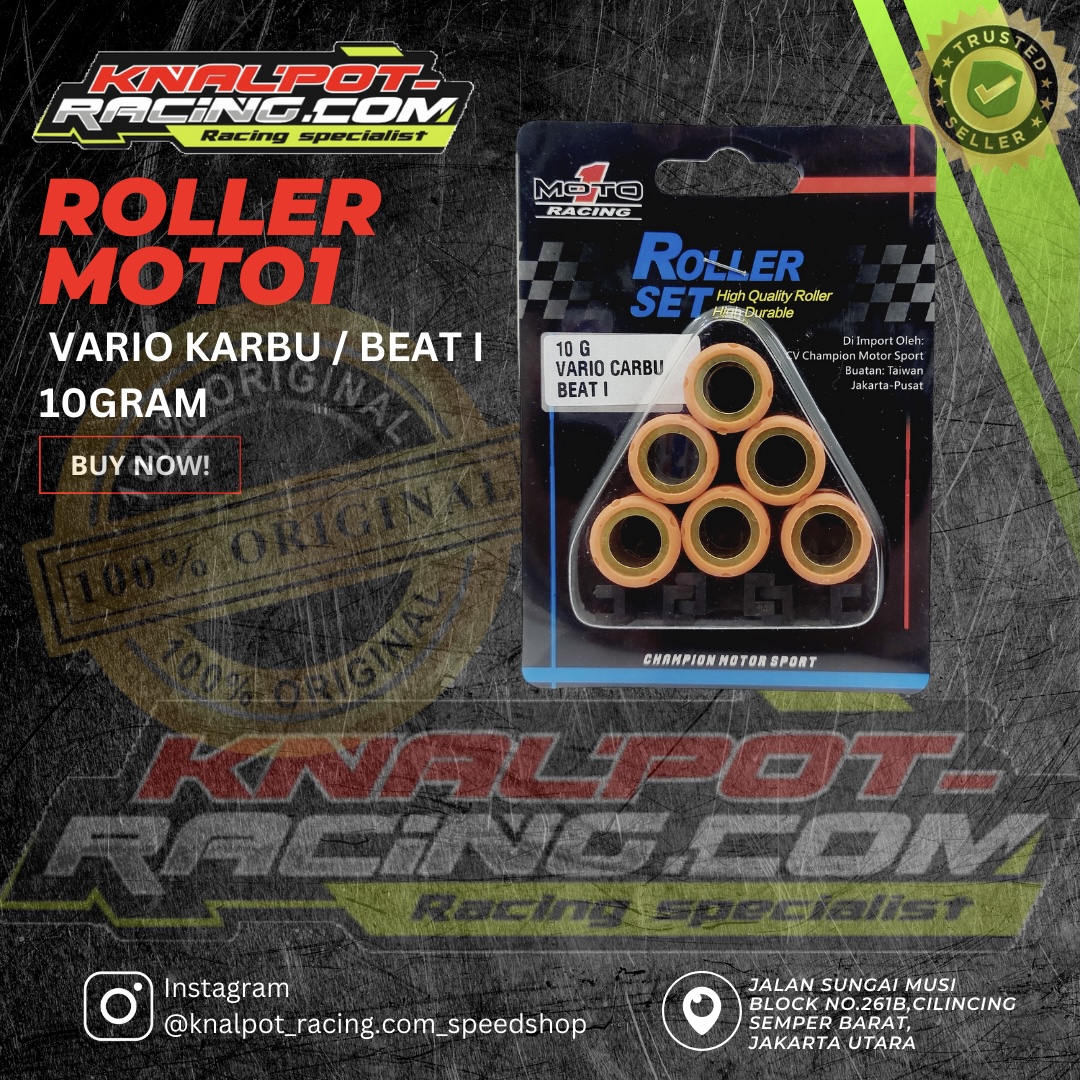 ROLLER MOTO1 VARIO KARBU / BEAT I 10GRAM